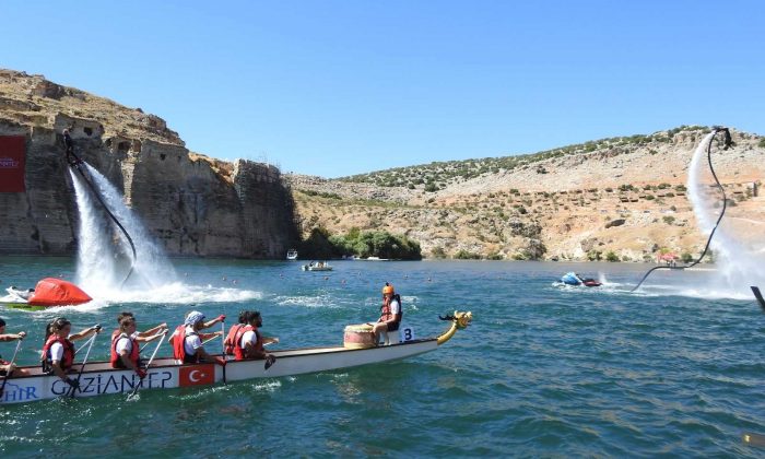 4’üncü uluslararası Rumkale Su Sporları Festivali başladı