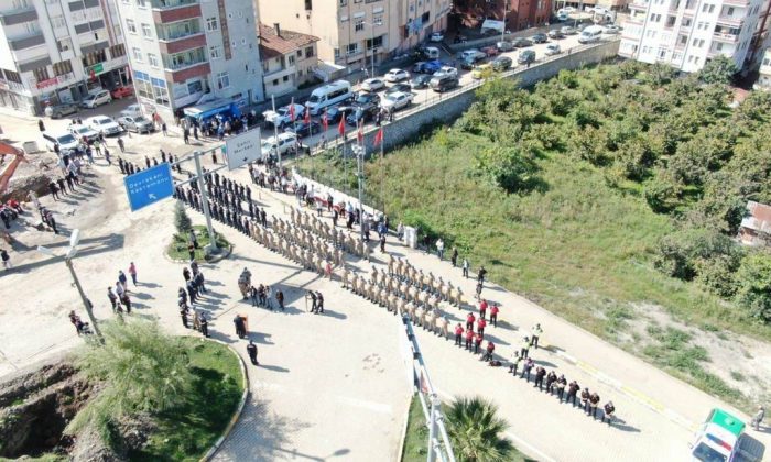 Afet bölgesinde görev yapan jandarma ve AFAD personeline teşekkür belgesi verildi