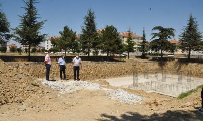 Akşehir’deki 9 okulun yeni binalarının inşaatı sürüyor