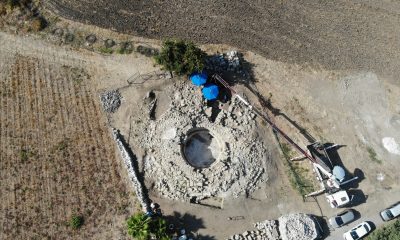 Aratos’un anıt mezarında tabana ulaşıldı