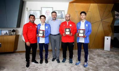 Avrupa 3’üncüsü olan milli güreşçi Miraç’ın hedefi dünya şampiyonasında derece