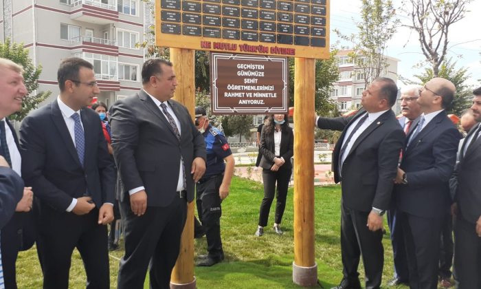 Aybüke öğretmenin ismi bu parkta yaşatılacak