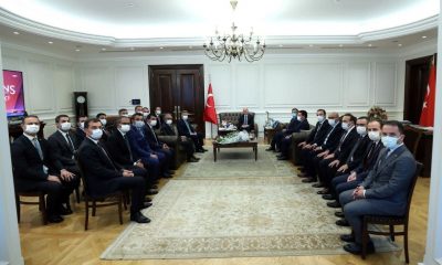 Bakan Soylu, mülkiye müfettişlerini kabul etti