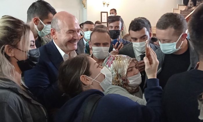 Bakan Soylu’ya görkemli karşılama