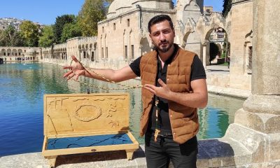 Balıklıgöl hikayesinin nakşedildiği tespih yüz bin liraya satışta