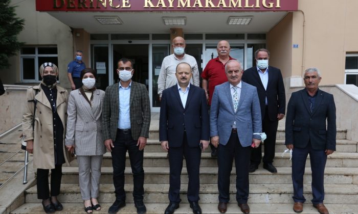 Başkan Aygün’den Kaymakam Dallı’ya hayırlı olsun ziyareti