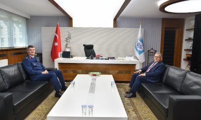 Başkan Büyükkılıç garnizon komutanını ağırladı