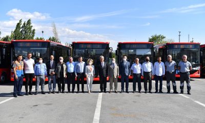 Başkentin 19 yeni otobüsü servis vermeye başladı