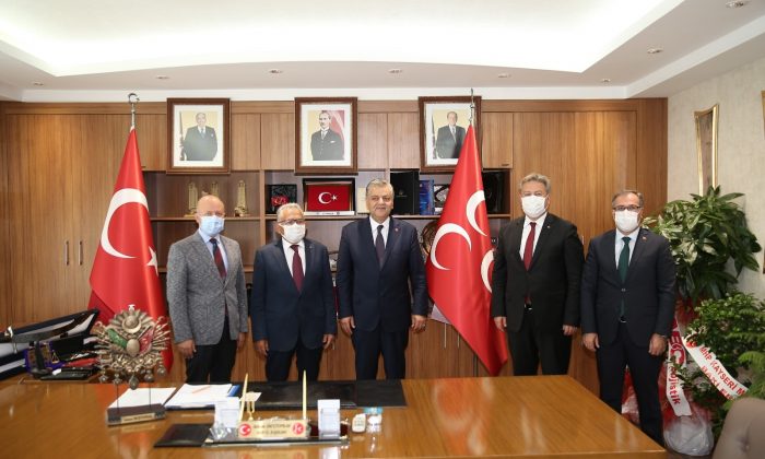 Belediye başkanlarından İncetoprak’a ziyaret