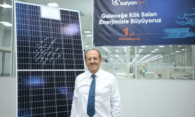 Bir yılda 1 milyon güneş paneli üretildi