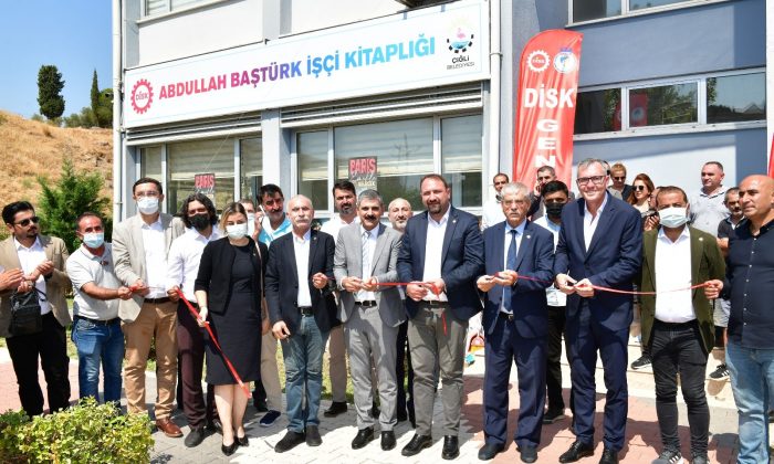 Çiğli’de Abdullah Baştürk İşçi Kitaplığı açıldı
