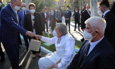 Cumhurbaşkanı Erdoğan, Darülaceze sakinlerine radyo hediye etti