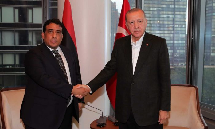 Erdoğan, Libya Başkanlık Konseyi Başkanını kabul etti