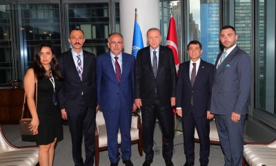 Cumhurbaşkanı Erdoğan, MHP Genel Başkan yardımcılarını kabul etti