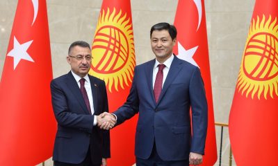 Cumhurbaşkanı Yardımcısı Oktay, Kırgızistan’da