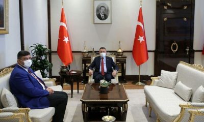 Cumhurbaşkanı Yardımcısı Oktay ve Başkan Oğuz, Kahramankazan’ı konuştu