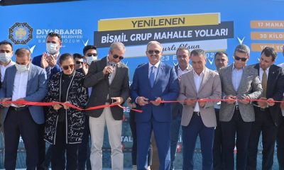 Diyarbakır’ın hızla büyüyen ilçesinde grup yolu açılışı