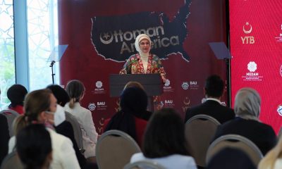 Emine Erdoğan “Osmanlı’nın Amerika’sı” belgesel filminin ABD’deki tanıtımına katıldı
