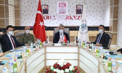 Erzincan’da Asayiş Koordinasyon, Kaymakamlar ve İl Müdürleri toplantıları yapıldı