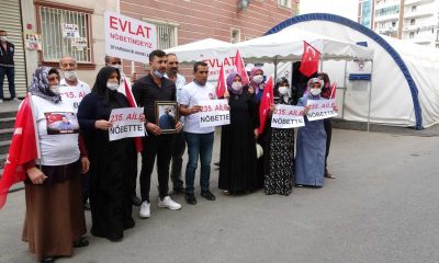 HDP önündeki nöbete bir aile daha katıldı