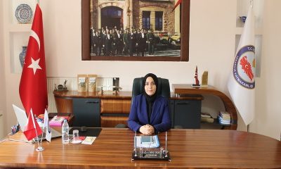 Hisarcık ilçesinin kadın kaymakamı göreve başladı