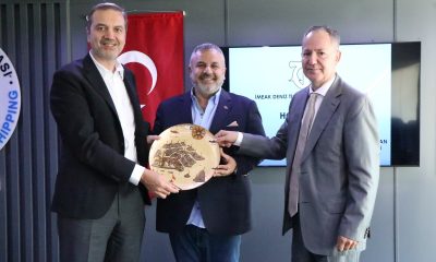 İMEAK Deniz Ticaret Odası Başkanı Tamer Kıran Aliağa’da üyelerle buluştu