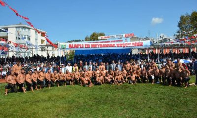 Karadeniz Kırkpınarında başpehlivan İsmail Balaban oldu