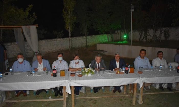 Kaymakam Soley için veda yemeği düzenlendi