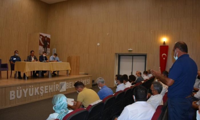 Kaymakam Yıldırım muhtarları dinledi