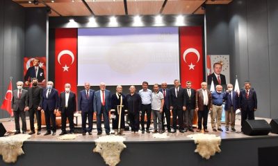 Kayseri OSB’de Osman Ulubaş’a kaftan giydirildi