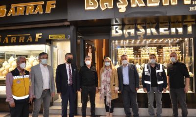 Kayseri’de korona virüs denetimleri devam ediyor