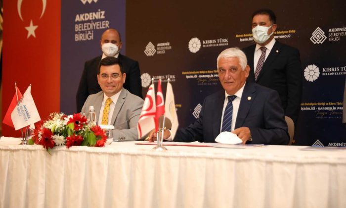 Kıbrıs Belediyeleri ile ‘işbirliği-kardeşlik protokolü’ imzalandı