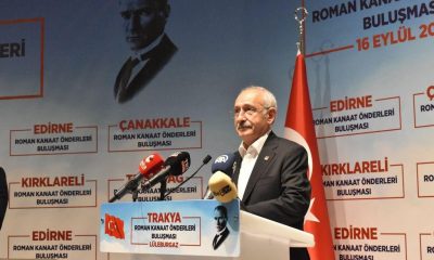 Kılıçdaroğlu, Roman vatandaşlarla bir araya geldi