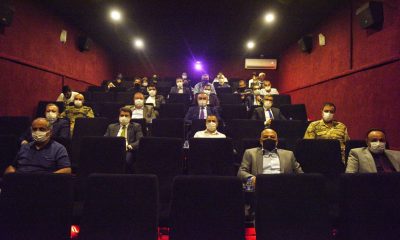 Kilis protokolü “Akif” filmini izledi