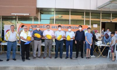 Kırkağaç’ın en güzel kavunu belli oldu