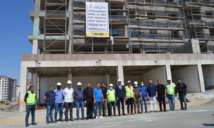 Malatya’da inşaat sektörü iş bırakma eylemi sona erdi