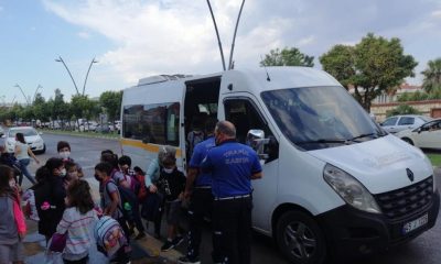 Manisa’da okul servislerine denetim