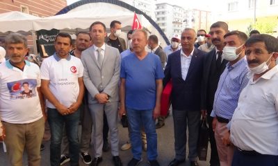 MHP Diyarbakır İl Başkanı Kayaalp, evlat nöbetindeki ailelerle buluştu