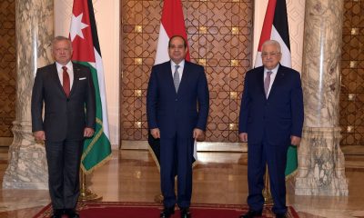 Mısır, Ürdün ve Filistin liderleri arasında üçlü zirve başladı