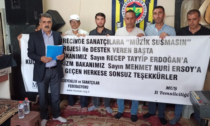 MÜZSAN üyelerinden Cumhurbaşkanı Erdoğan’a teşekkür