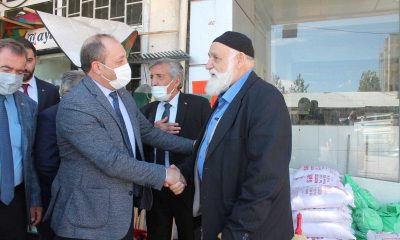 Naim Karataş Horasan’da vatandaşlarla bir araya geldi