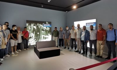 Nazilli Ticaret Odası yönetimi ve meclis üyeleri Demokrasi ve Özgürlükler Adası’nı gezdi