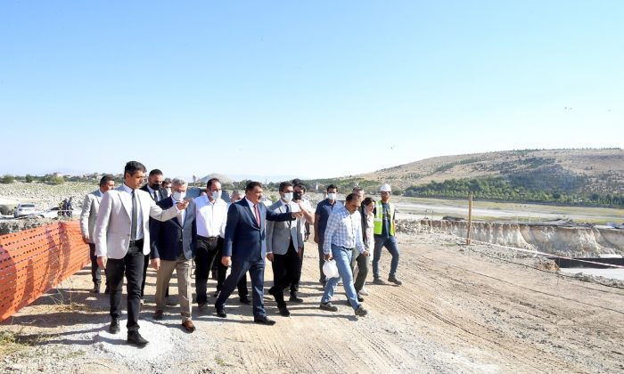 Orduzu Spor Kompleksi’nde çalışmalar devam ediyor