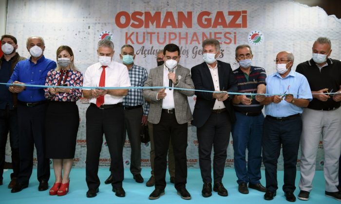 Osman Gazi Kütüphanesi açıldı