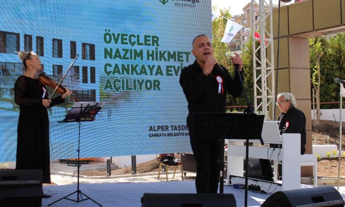 Öveçler Nazım Hikmet Çankaya Evi açıldı