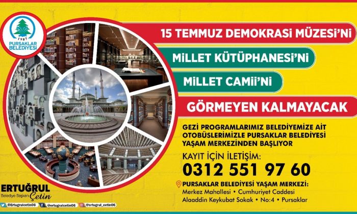 Pursaklarlılar milletin evinde