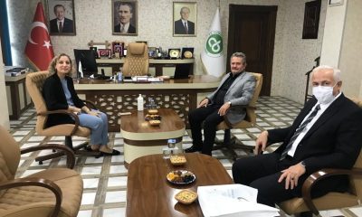 Rektör Çakar’dan Başkan Koloğlu’na ziyaret