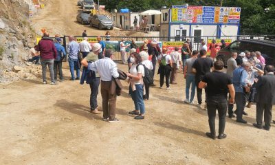 Rize İkizdere’de taş ocağı bölgesinde bilirkişi incelemesi yapıldı