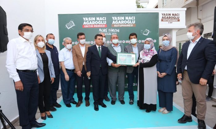 Şehit Yasin Naci Ağaroğlu kütüphanesi ve eğitim merkezi hizmete açıldı