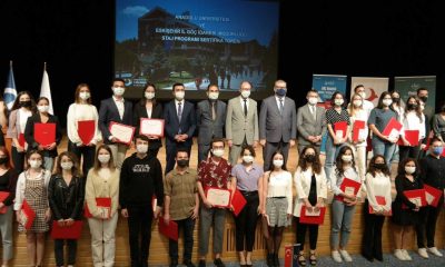 Staj Seferberliği’ne katılan öğrenciler sertifikalarını aldı